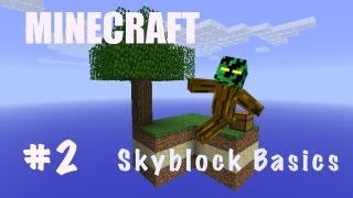 Skyblock Basics Episode 2 How to make wool and coal [upl. by Ryun716]