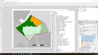 QGIS  Creating Keys and Exporting Maps For Print habitat survey mapping [upl. by Vassili]