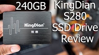 KingDian SSD 240GB Review  Bang For The Buck [upl. by Soph750]