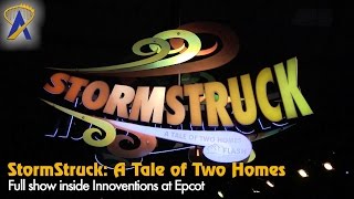 StormStruck Hurricane Attraction inside Innoventions East at Epcot [upl. by Alehcim]