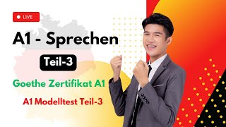 A1 Sprechen Teil3  Goethe Zertifikat A1  Modelltest [upl. by Faus643]