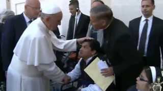 Pope Francis performs exorcism ORIGINAL [upl. by Race]