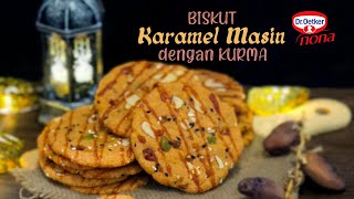 Salted Caramel Cookies with Kurma [upl. by Adnamma]