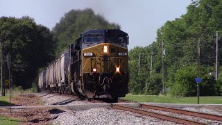 CSX CW44AC 268 with a Beautiful K5LA leads CSX L231 by Pikeville NC [upl. by Ahsoek55]