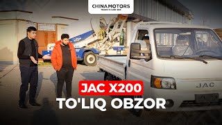 Jac X200 Toliq Abzor 2024 [upl. by Yerg841]