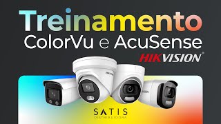 Treinamento ColorVu e Acusense  Hikvision  Satis Academy [upl. by Maegan]