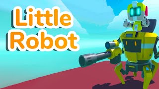 Little Robot  All Weapon  Gameplay Android [upl. by Nylodnew]