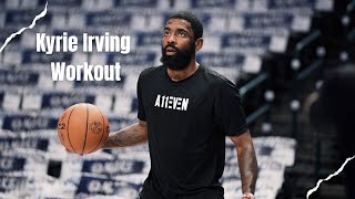 Kyrie Irving’s Unbelievable Pregame Workout 🤯 [upl. by Nosned473]