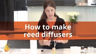 How to make a Reed Diffuser Step by Step Instructions [upl. by Mages]