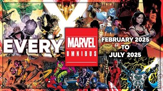 Lets Talk about the New Marvel Omnibus coming in February 2025  July 2025 [upl. by Ali]