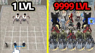 MAX LEVEL Merge Master Zombie Evolution Battle Gameplay Part 40 [upl. by Bloxberg]