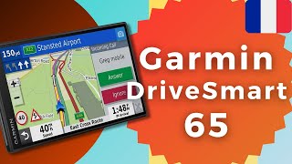 Garmin DriveSmart 65 – Meilleur GPS voiture 2024 FR [upl. by Latsirk970]