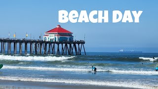 Beach Day Huntington Beach California [upl. by Anivram]