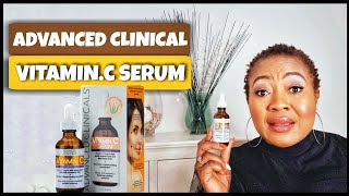 ADVANCED CLINICALS VITAMIN C SERUMESTHETICIAN REVIEW [upl. by Quartas]