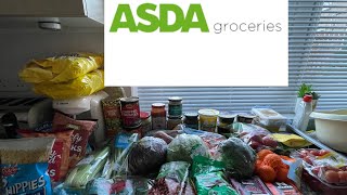 Asda grocery shopping asda shopping food groceryhaul [upl. by Annoyk]