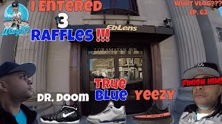 Dr Doom Foams  Jordan 3 True Blue  Yeezy Raffle [upl. by Niklaus]