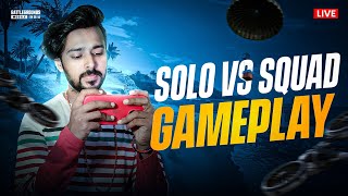 NEW UPDATE  SOLO VS SQUAD LIVE  BGMI LIVE 🔥 PUBG MOBILE LIVE  Day 1 pubglive bgmilive [upl. by Stafford335]