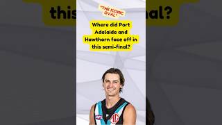 Port Adelaide vs Hawthorn 2024 AFL SemiFinal Quiz Challenge ⚡🏉 [upl. by Linn]