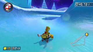 3DS Rosalinas Ice World 150cc  157106  Alpaco Mario Kart 8 Deluxe World Record [upl. by Anomar]