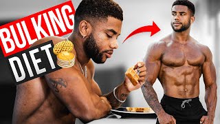 BULKING Full Day Of Eating To Gain Muscle  3000 Calories [upl. by Aicat]