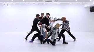 BTS 방탄소년단  DNA Dance Practice Mirrored [upl. by Eillam]