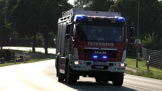 NeufahrzeugRosenbauer AT3 HLF10 Freiwillige Feuerwehr Buxtehude Ortsfeuerwehr ÖvelgönneKetzendorf [upl. by Yemar]