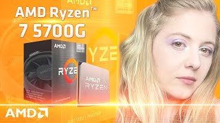 Ryzen 7 5700G  Review e testes [upl. by Ehr768]