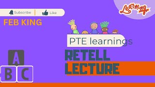 PTE Speaking Retell Lecture  SuperEasy [upl. by Schell677]