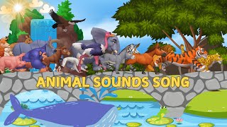 Animal Sounds AZ Song 🎶 Run amp Go Version 🏃‍♂️ Nursery Rhymes for Preschoolers 🌟 Super Simple Song [upl. by Itoyj615]