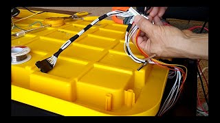 EP0037 Modifying 300 Amp BMS Wiring to Split 48V LFP Battery Pack [upl. by Shriver]