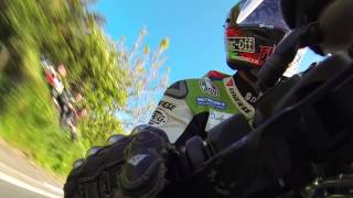 James Hillier in the zone Isle of Man TT 2015  Kawasaki 600cc [upl. by Grindlay]