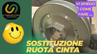 Sostituzione Ruota Avvolgicinta per Tapparelle DIK riparazione work workout faidate ias diy [upl. by Abner509]