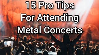 15 Best Tips For Attending Concerts [upl. by Rivy]