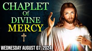 The Chaplet of Divine Mercy Wednesday August 07 2024 [upl. by Inahc472]