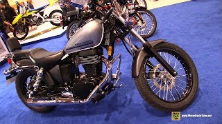 2018 Suzuki Boulevard S40  Walkaround  2018 Toronto Motorcycle Show [upl. by Alphonse945]