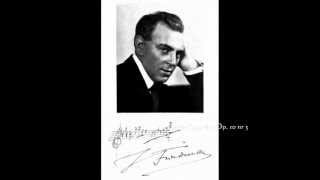 Fryderyk Chopin 2 Etiudy Gesdur nr 9 Op 25 i nr 5 Op 10 — Ignacy Friedman 1920 [upl. by Barbara-Anne926]