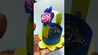 Cute chocolate box craft idea gift idea craft diy vairalshot kidcraft chocolate boxchocolate [upl. by Jsandye]