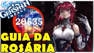 ROSARIA CHILENA F2P FÍSICO COM DANO CONSTANTE  GENSHIN IMPACT [upl. by Ethelred713]