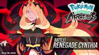 Battle RENEGADE CYNTHIA ► Pokémon Legends Arceus [upl. by Lion861]