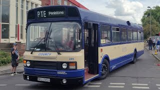 Preserved Leyland National quot245quot NKU 245X at South Yorkshire Transport Trust [upl. by Maryann874]