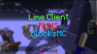 The New King Of BlocksMC LIME CLIENT FULL DISABLER  Sen [upl. by Avert]