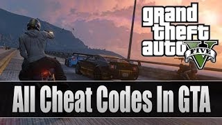 GTA 5 ALL Cheat Codes quotFull List  PS3 and Xbox 360quot Grand Theft Auto V Cheats [upl. by Suoivatco]