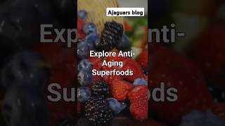 Discover SUPERFOODS That Reverse Aging Process Naturally  Anti Aging  shorts trending [upl. by Inalawi]