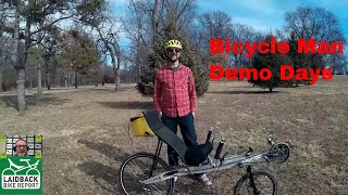 quotLinear Recumbents Demo Days 2016quot Peter Stull the quotBicycle ManquotLaidback Bike Report Special Report [upl. by Stroup730]