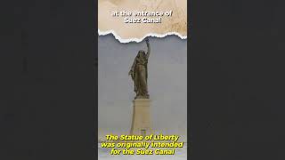 The Statue of Liberty was originally intended for The Suez Canal travel history libertystatue [upl. by Alice963]