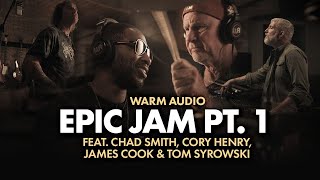 Epic Jam Part 1  Live At Warm Studios Featuring Chad Smith Cory Henry James Cook amp Tom Syrowski [upl. by Grigson]