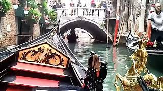 Gondola ride  Venice  Italy [upl. by Hnad120]