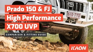 Our Best Prado 150 amp FJ Underbody Protection YET – X700 High Performance UVP [upl. by Lytsirk]