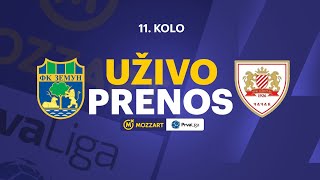 ZEMUN  BORAC 1926 Mozzart Bet Prva liga Srbije 202425 11 Kolo [upl. by Colwen]