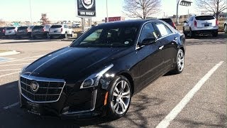 2014 Cadillac CTS V Sport AWD Start Up In Depth Tour and Review [upl. by Radu]